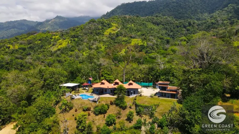 Ocean-View Tres Rios Estate with Infinity Pool, Guest Casita, and Active Orchard — view 34, Ojochal, Costa Rica