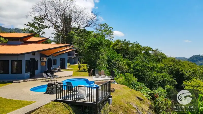 Ocean-View Tres Rios Estate with Infinity Pool, Guest Casita, and Active Orchard — view 38, Ojochal, Costa Rica