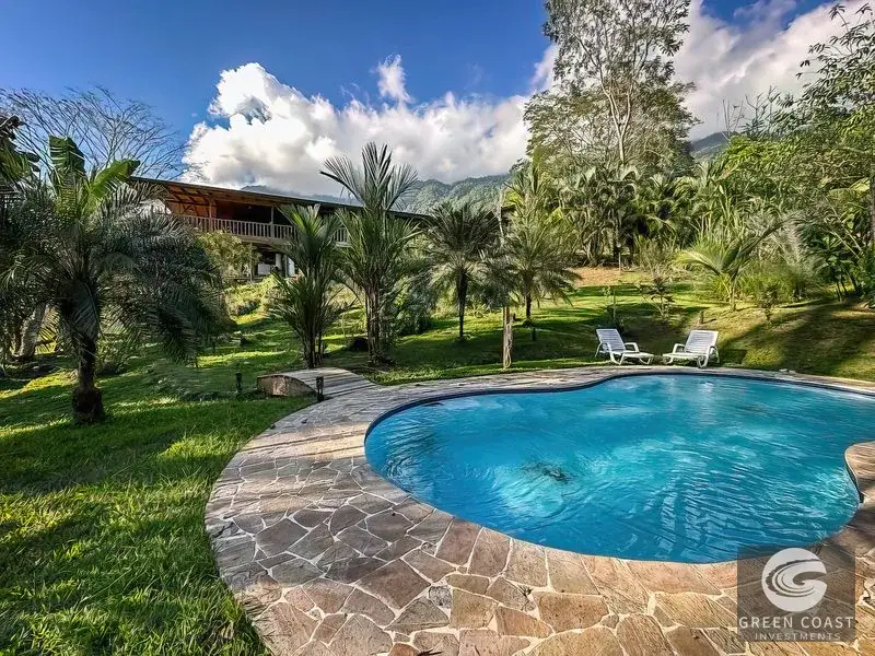 Ojochal Ocean-View Estate: 4BR Main & Guest House with Saltwater Pool — view 1, Ojochal, Costa Rica