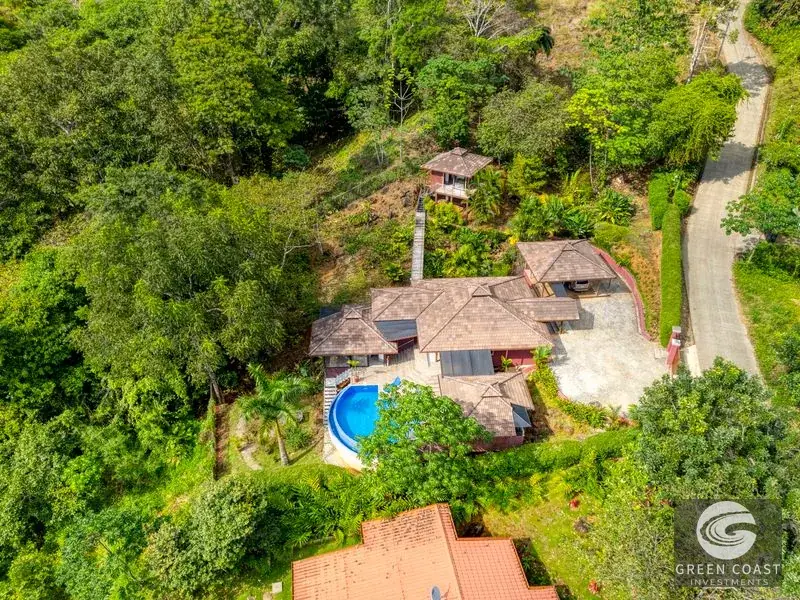 Luxury Dominical Estate with 3 Villas, Infinity Pool & Panoramic Pacific Views — view 1, Dominical, Costa Rica
