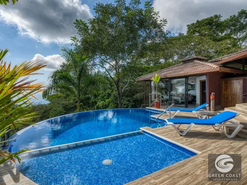 Luxury Dominical Estate with 3 Villas, Infinity Pool & Panoramic Pacific Views — view 2, Dominical, Costa Rica