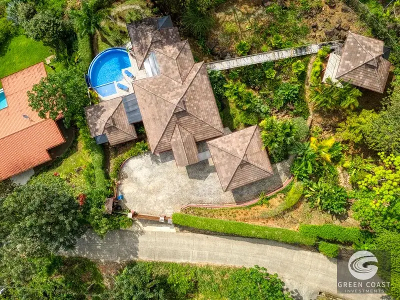 Luxury Dominical Estate with 3 Villas, Infinity Pool & Panoramic Pacific Views — view 5, Dominical, Costa Rica