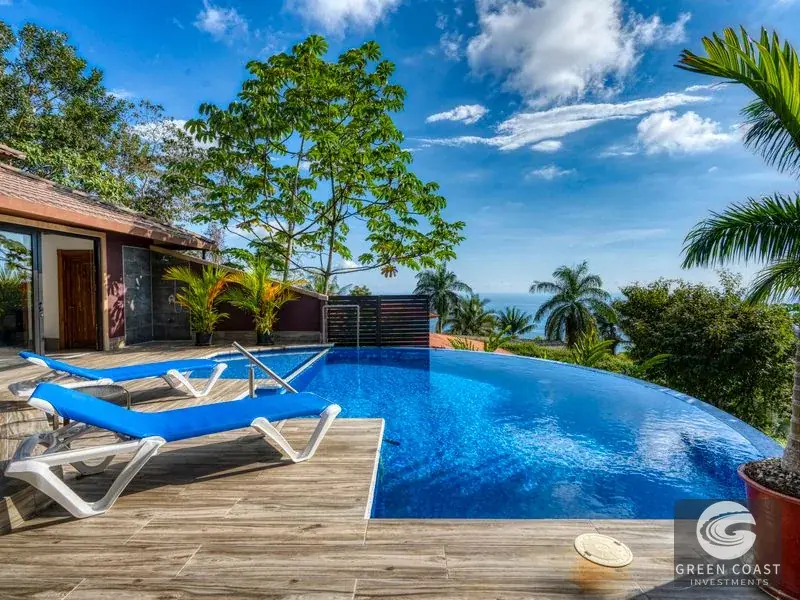 Luxury Dominical Estate with 3 Villas, Infinity Pool & Panoramic Pacific Views — view 6, Dominical, Costa Rica
