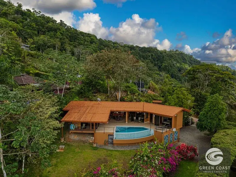 Luxury Escaleras Ocean-View Villa with Infinity Pool & Expansion Potential in Dominical — view 3, Dominical, Costa Rica