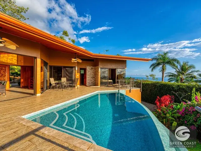 Luxury Escaleras Ocean-View Villa with Infinity Pool & Expansion Potential in Dominical — view 5, Dominical, Costa Rica