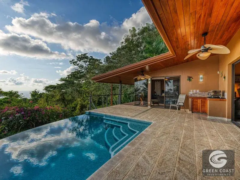 Luxury Escaleras Ocean-View Villa with Infinity Pool & Expansion Potential in Dominical — view 6, Dominical, Costa Rica