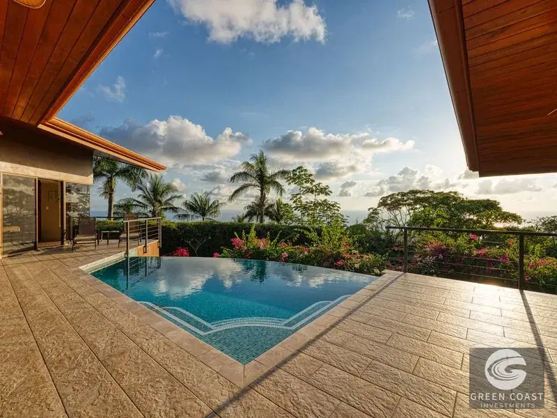 Luxury Escaleras Ocean-View Villa with Infinity Pool & Expansion Potential in Dominical — view 7, Dominical, Costa Rica