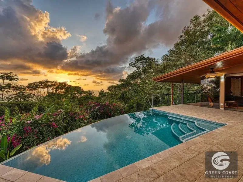 Luxury Escaleras Ocean-View Villa with Infinity Pool & Expansion Potential in Dominical — view 8, Dominical, Costa Rica