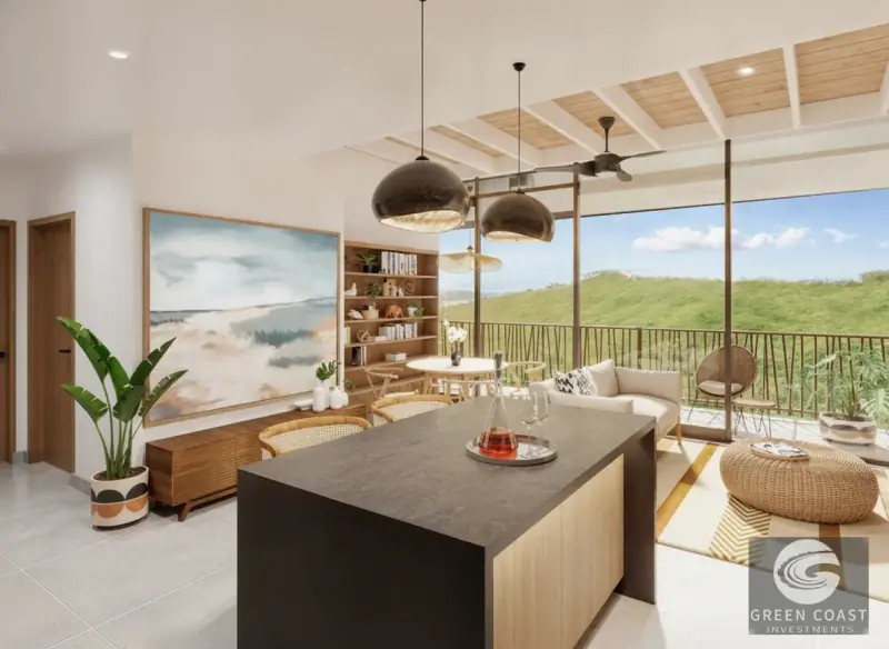Modern 2-BR Turnkey Condo in Bahía Papagayo | Walkable Coastal Living at Museo Condos — view 2, Papagayo Gulf, Costa Rica