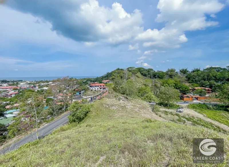 Prime Ocean-View Commercial Lot Near Marina Pez Vela — view 2, Quepos, Costa Rica