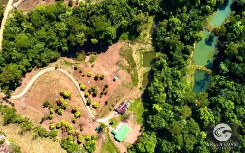 San Isidro Riverfront Farm: 30 Acres with 6 Private Lakes, Springs & Rustic Furnished Home — view 35, Perez Zeledon, Costa Rica