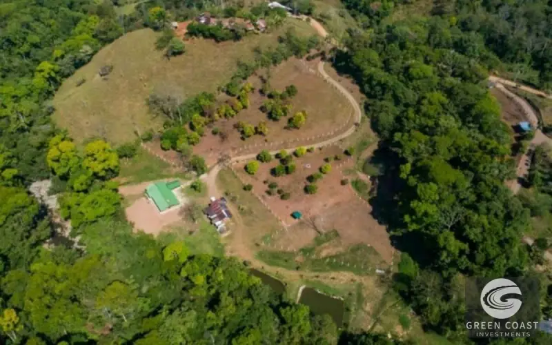 San Isidro Riverfront Farm: 30 Acres with 6 Private Lakes, Springs & Rustic Furnished Home — view 40, Perez Zeledon, Costa Rica