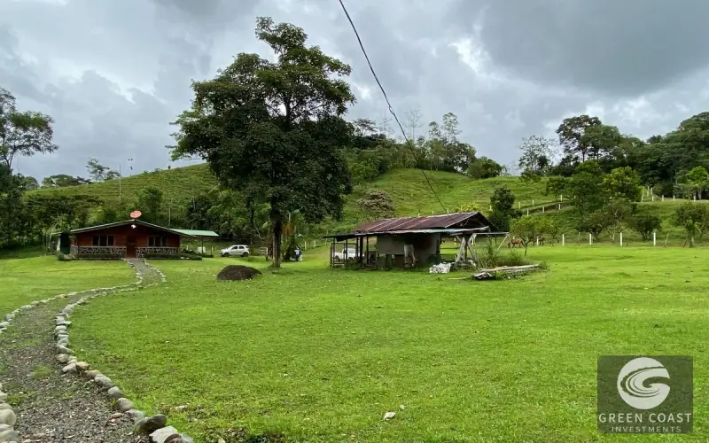 San Isidro Riverfront Farm: 30 Acres with 6 Private Lakes, Springs & Rustic Furnished Home — view 53, Perez Zeledon, Costa Rica