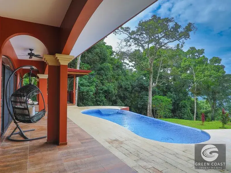 New Ocean-View Villa with Infinity Pool on 2.5 Acres in Gated Platanillo Community — view 2, Platanillo, Perez Zeledon, Costa Rica