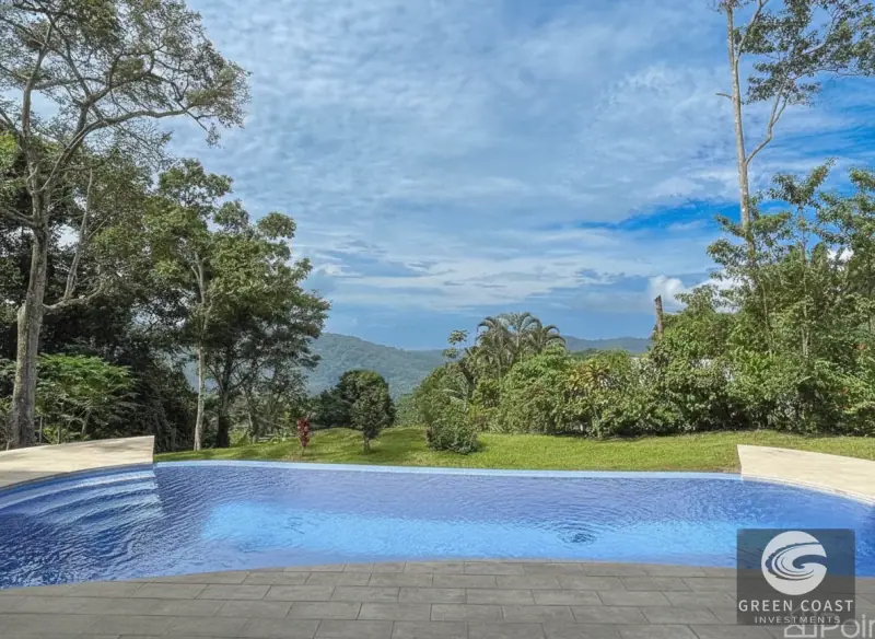 New Ocean-View Villa with Infinity Pool on 2.5 Acres in Gated Platanillo Community — view 3, Platanillo, Perez Zeledon, Costa Rica