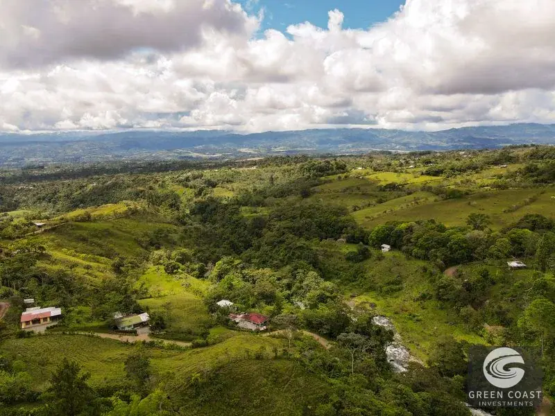 45-Acre Riverfront Farm with Scenic Cabin and Endless Building Sites in Perez Zeledon — view 3, Perez Zeledon, Costa Rica