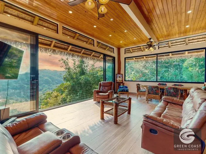 Luxury 4BR Ocean-View Villa with Infinity Pool in Exclusive Dominical Gated Community — view 4, Dominical, Costa Rica