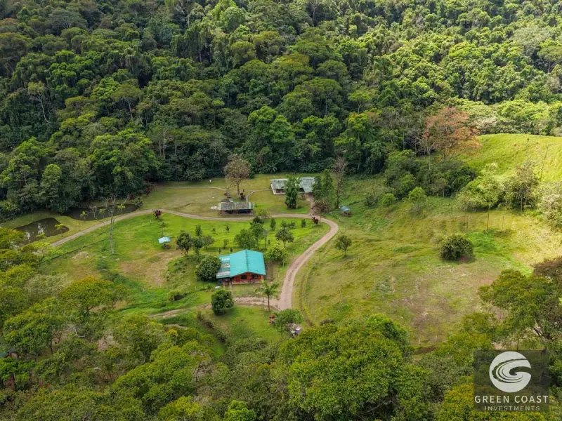 30-Acre Perez Zeledon Estate with 4 Pine Cabins, Scenic Mountain Views, and River — view 60, Perez Zeledon, Costa Rica
