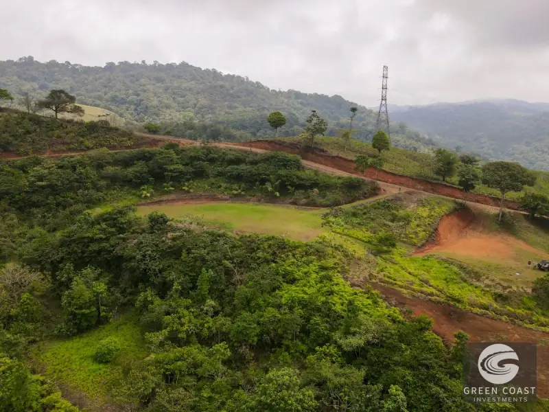 Panoramic Ocean View Ridge: 78 Acres of Prime Development Land in Osa — view 43, Ciudad Cortes, Osa, Costa Rica