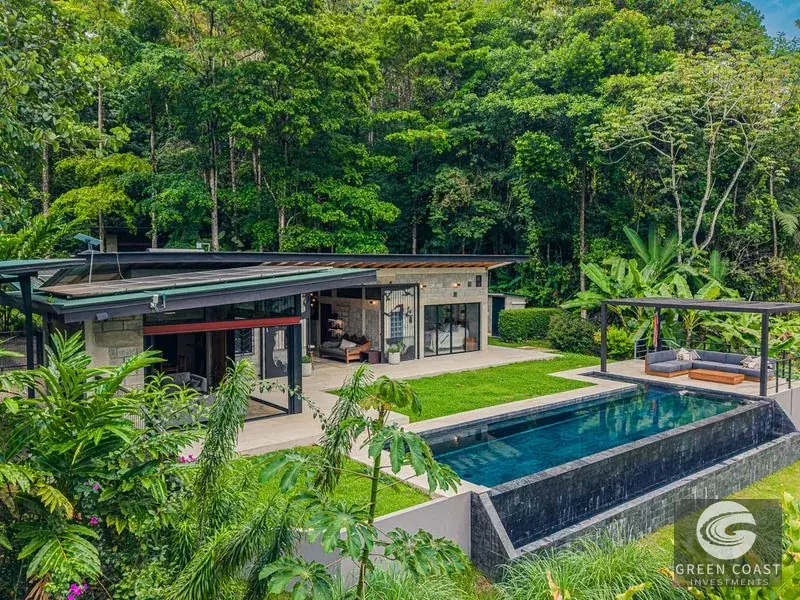 Eco-Luxury Off-Grid Homestead: 5.4-Acre Mountain Haven with Ocean Views in Tinamastes — view 12, Dominical, Osa, Costa Rica