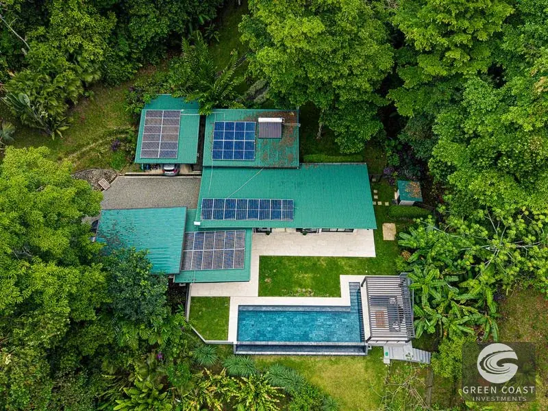 Eco-Luxury Off-Grid Homestead: 5.4-Acre Mountain Haven with Ocean Views in Tinamastes — view 13, Dominical, Osa, Costa Rica