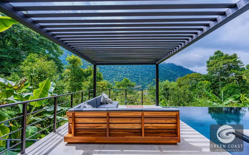 Eco-Luxury Off-Grid Homestead: 5.4-Acre Mountain Haven with Ocean Views in Tinamastes — view 57, Dominical, Osa, Costa Rica