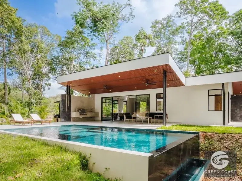 Secluded Luxury Villa with Guest Suite, Pool & Ocean-Access Wildlife Corridor in Quepos — view 1, Quepos, Costa Rica