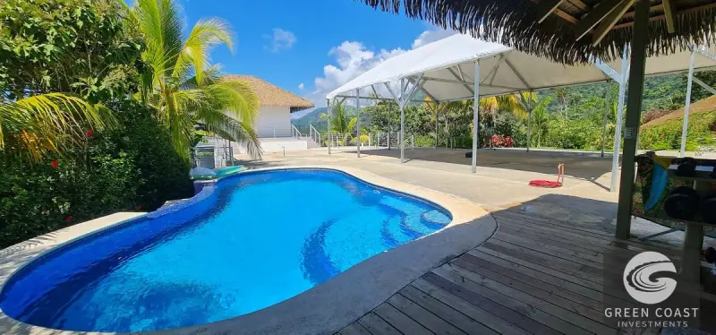 Dominical Ocean-View Estate: 3 Modern Villas, Pool, and Custom Home Site on 1.2 Acres — view 35, Dominical, Costa Rica