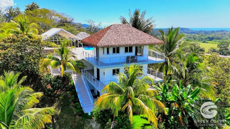 Dominical Ocean-View Estate: 3 Modern Villas, Pool, and Custom Home Site on 1.2 Acres — view 60, Dominical, Costa Rica