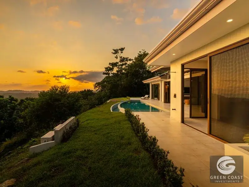 Modern Luxury Ocean-View Villa with Private Pool in Gated Ojochal Estate — view 1, Ojochal, Costa Rica