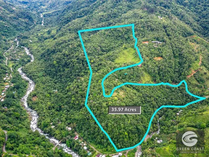36-Acre Riverfront Eco-Haven in Perez Zeledon with Panoramic Valley Views — view 1, Rivas, Perez Zeledon, Costa Rica