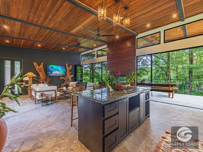 Modern Eco-Luxury Mountain Retreat: 3 Private Villas with Pool Near Dominical Beach — view 13, Tinamastes, Perez Zeledon, Costa Rica