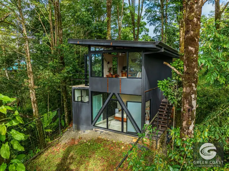 Modern Eco-Luxury Mountain Retreat: 3 Private Villas with Pool Near Dominical Beach — view 42, Tinamastes, Perez Zeledon, Costa Rica