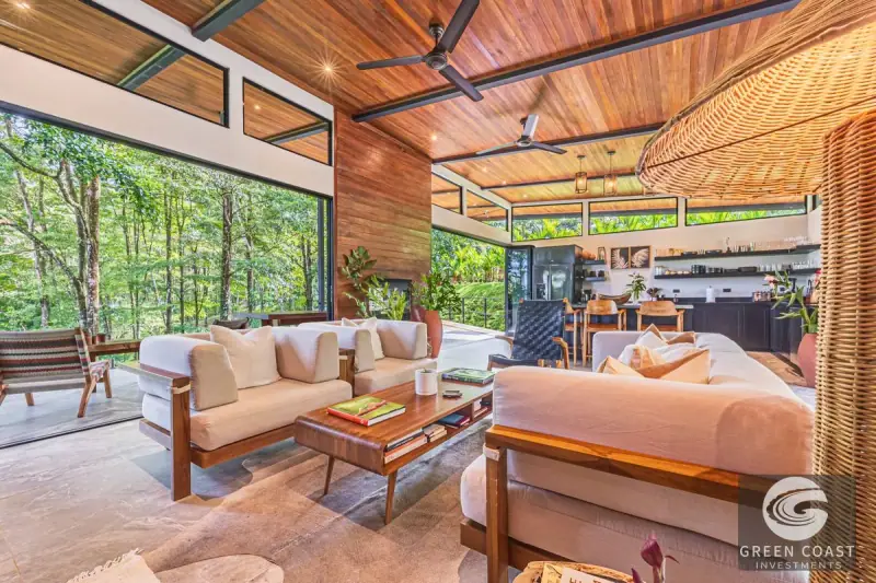 Modern Eco-Luxury Mountain Retreat: 3 Private Villas with Pool Near Dominical Beach — view 45, Tinamastes, Perez Zeledon, Costa Rica