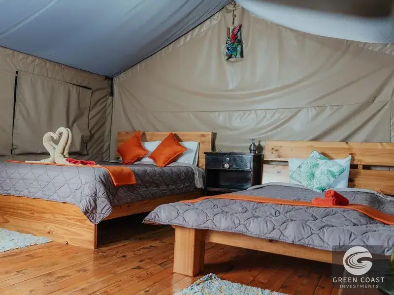 Eco-Lodge Sanctuary in Dota Cloud Forest: 10 Furnished Tented Bungalows with Panoramic Views — view 8, Dota, Costa Rica
