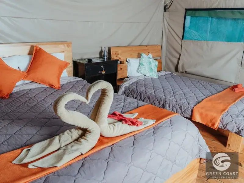 Eco-Lodge Sanctuary in Dota Cloud Forest: 10 Furnished Tented Bungalows with Panoramic Views — view 9, Dota, Costa Rica