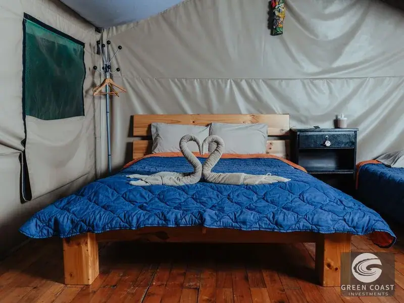 Eco-Lodge Sanctuary in Dota Cloud Forest: 10 Furnished Tented Bungalows with Panoramic Views — view 13, Dota, Costa Rica