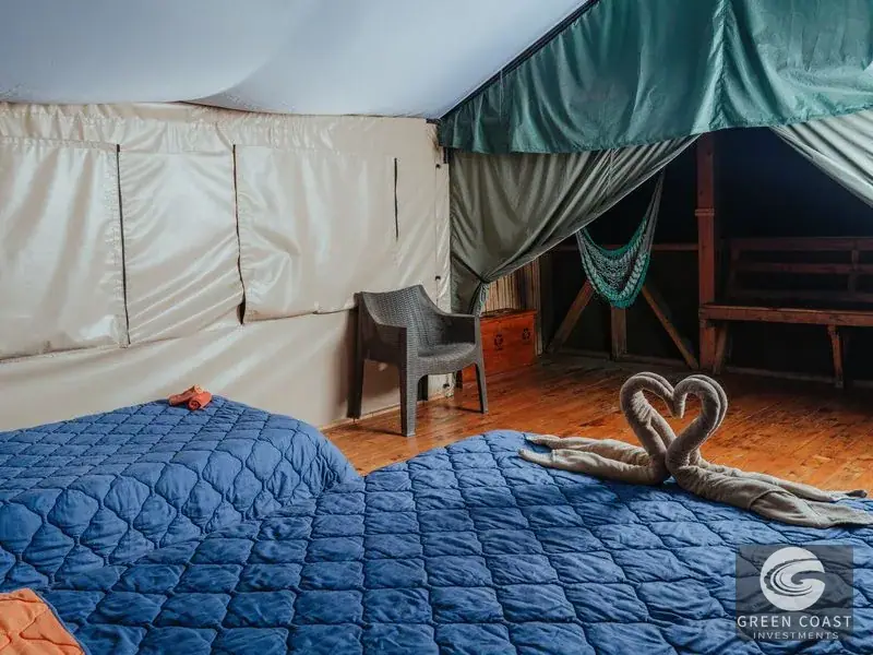Eco-Lodge Sanctuary in Dota Cloud Forest: 10 Furnished Tented Bungalows with Panoramic Views — view 14, Dota, Costa Rica