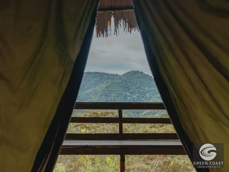 Eco-Lodge Sanctuary in Dota Cloud Forest: 10 Furnished Tented Bungalows with Panoramic Views — view 23, Dota, Costa Rica
