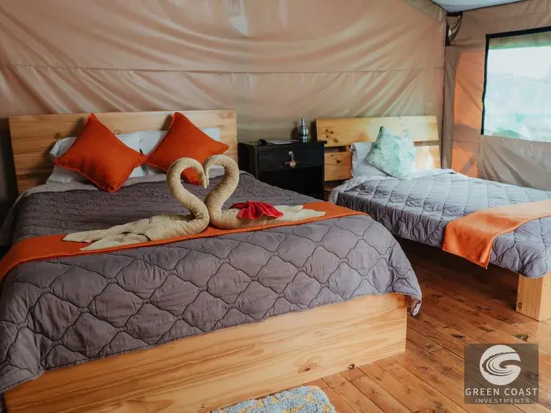 Eco-Lodge Sanctuary in Dota Cloud Forest: 10 Furnished Tented Bungalows with Panoramic Views — view 25, Dota, Costa Rica