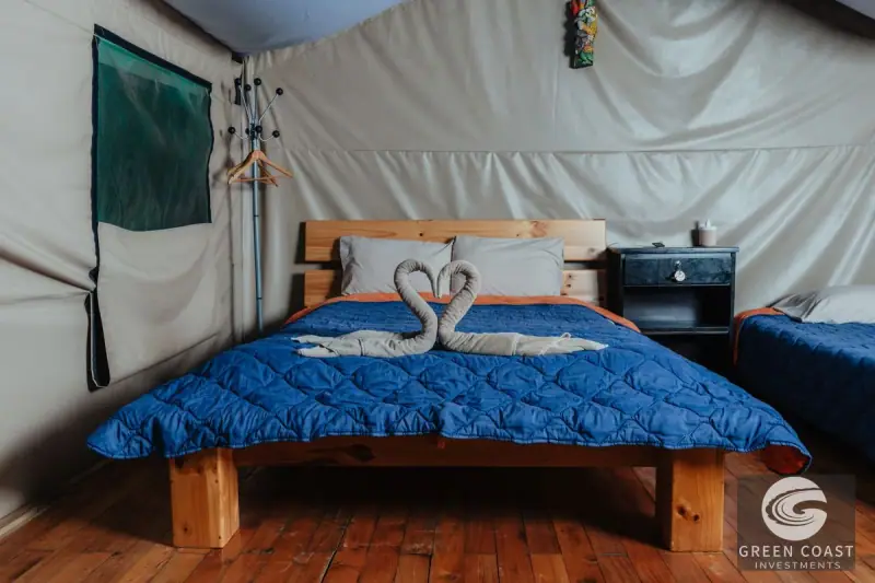 Eco-Lodge Sanctuary in Dota Cloud Forest: 10 Furnished Tented Bungalows with Panoramic Views — view 47, Dota, Costa Rica
