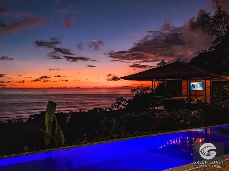 Dominical Luxury Villa with Panoramic Whitewater Ocean Views & Walk-to-Beach Gated Privacy — view 8, Dominical, Costa Rica