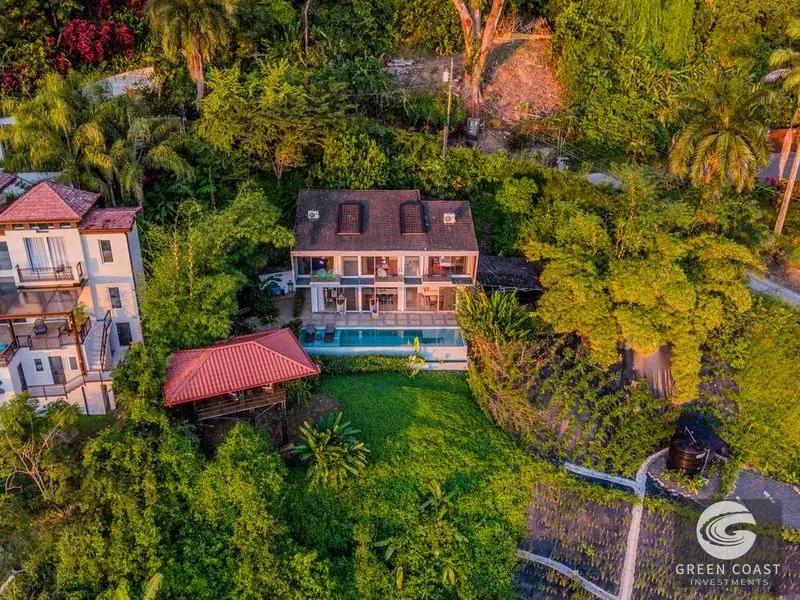 Dominical Luxury Villa with Panoramic Whitewater Ocean Views & Walk-to-Beach Gated Privacy — view 10, Dominical, Costa Rica
