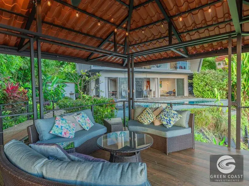 Dominical Luxury Villa with Panoramic Whitewater Ocean Views & Walk-to-Beach Gated Privacy — view 13, Dominical, Costa Rica
