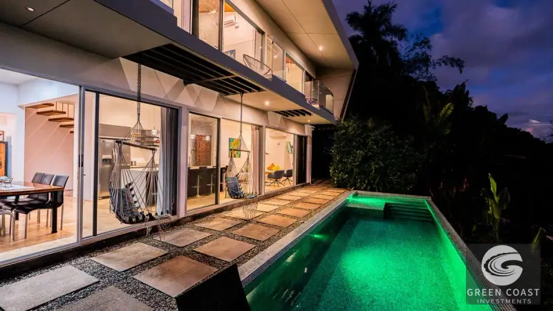 Dominical Luxury Villa with Panoramic Whitewater Ocean Views & Walk-to-Beach Gated Privacy — view 40, Dominical, Costa Rica