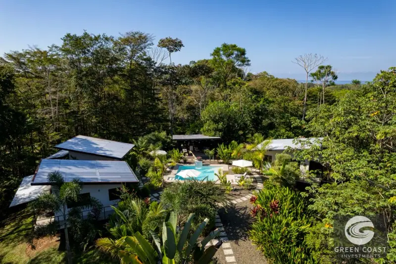 Income-Producing Boutique Hotel Compound with Private Residence and Prime Highway Frontage in Uvita — view 50, Uvita, Costa Rica