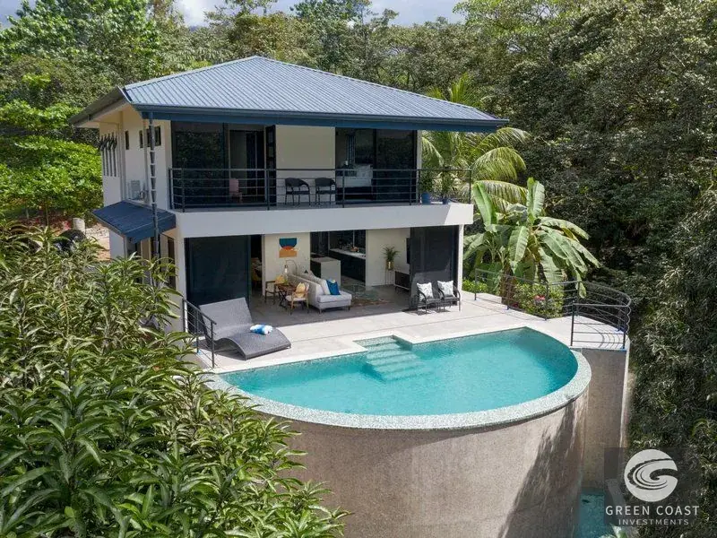 5-Bed Luxury Rainforest Estate with Guest House and 11 Private Acres in Ojochal — view 2, Ojochal, Costa Rica