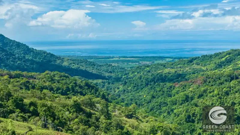 238-Acre Ocean View Development Land with Private Waterfall in Portalon — view 59, Dominical, Costa Rica