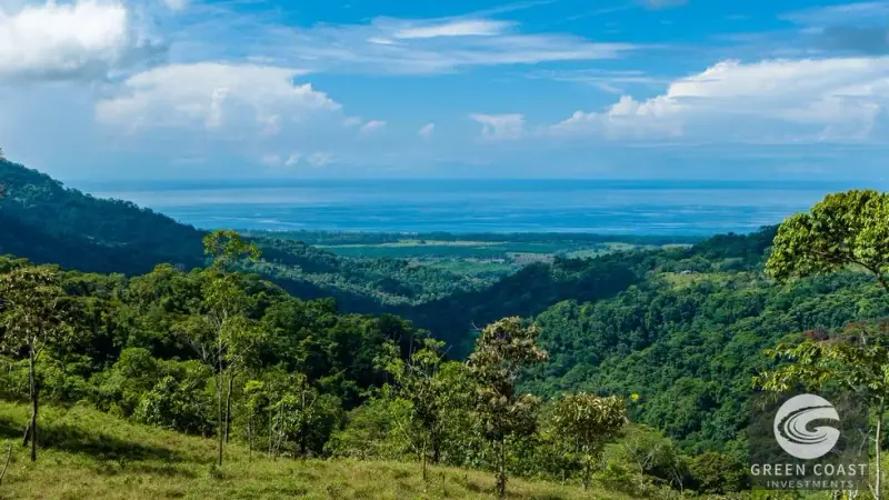 238-Acre Ocean View Development Land with Private Waterfall in Portalon — view 61, Dominical, Costa Rica