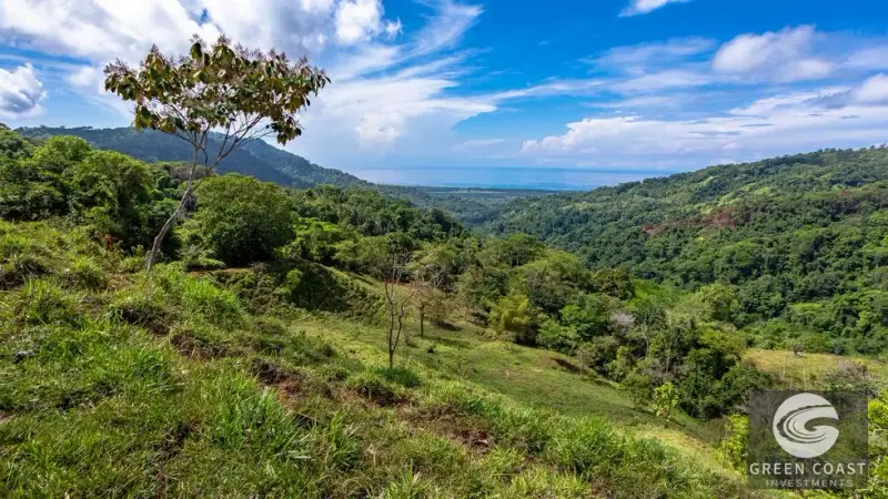 238-Acre Ocean View Development Land with Private Waterfall in Portalon — view 63, Dominical, Costa Rica